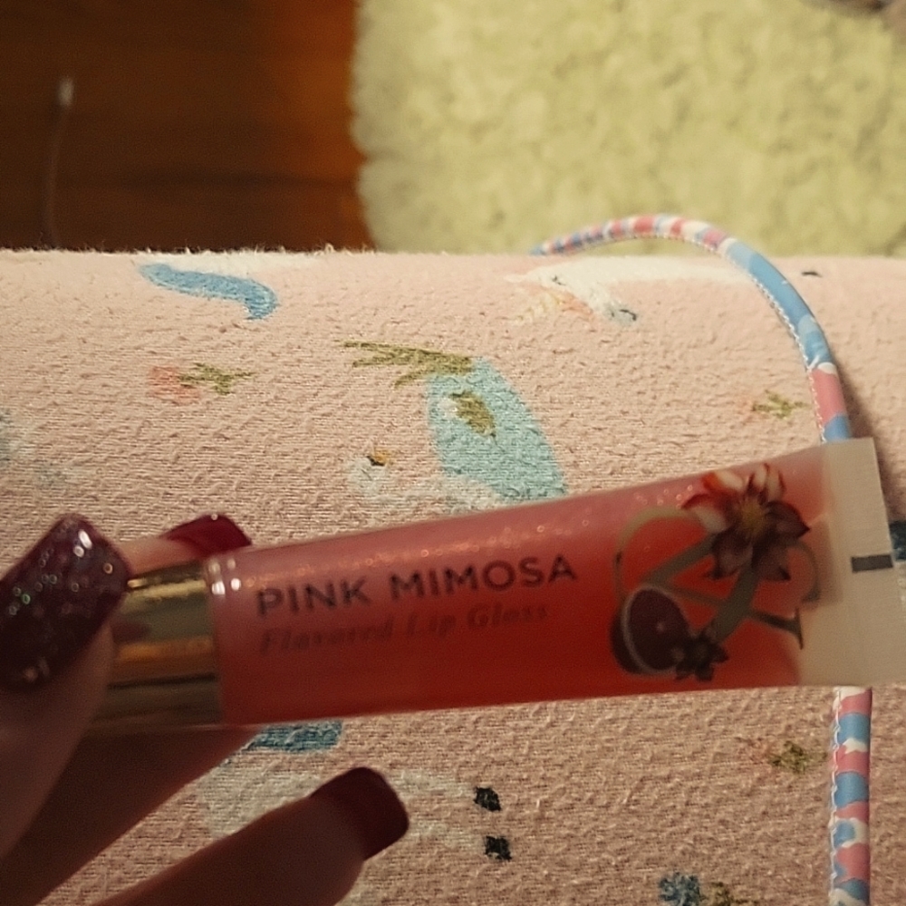 Brand New Victorias secret lip gloss in pink mimosa